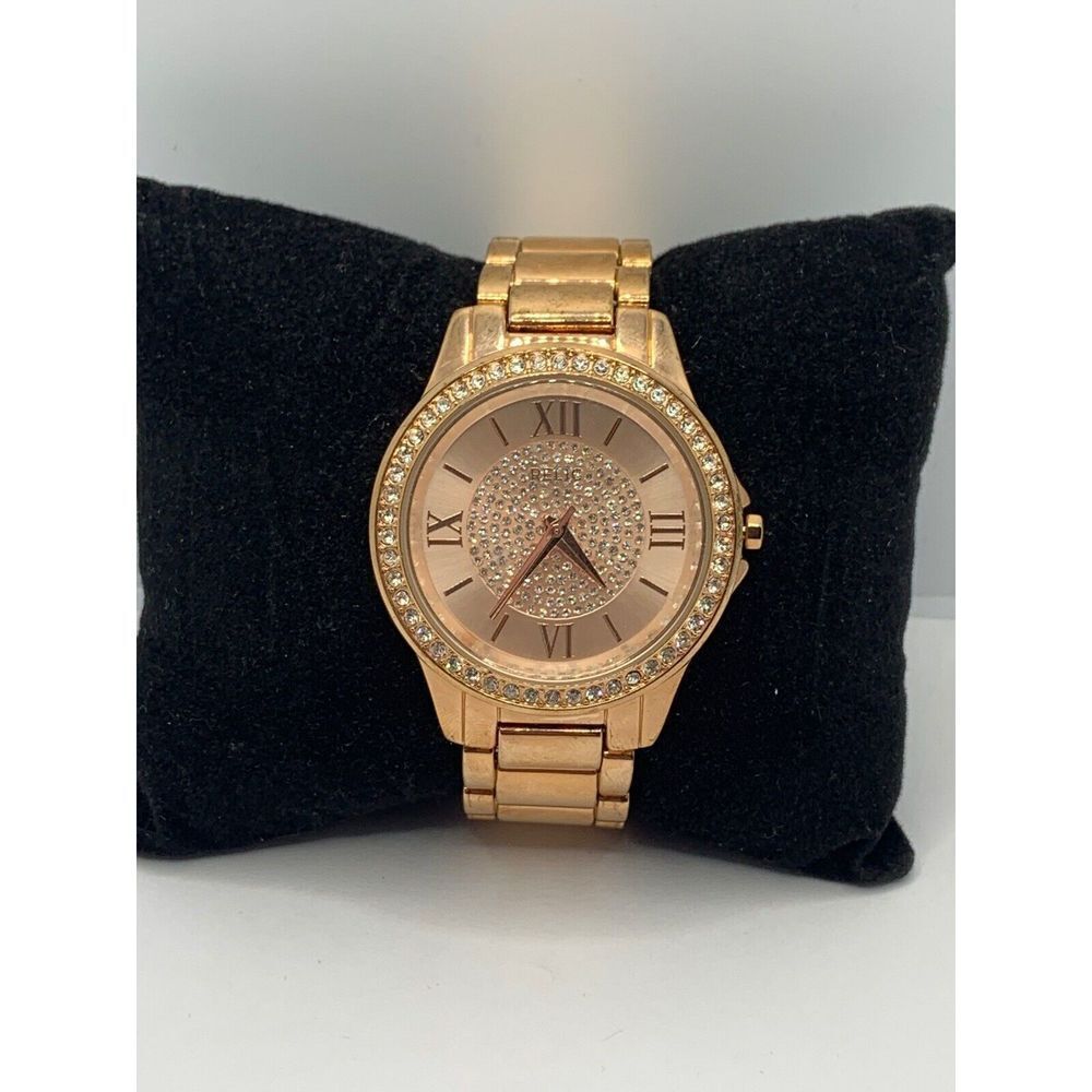 Relic ZR12178 Women's Stainless Steel Analog Rose Gold Dial Quartz Watch JD297